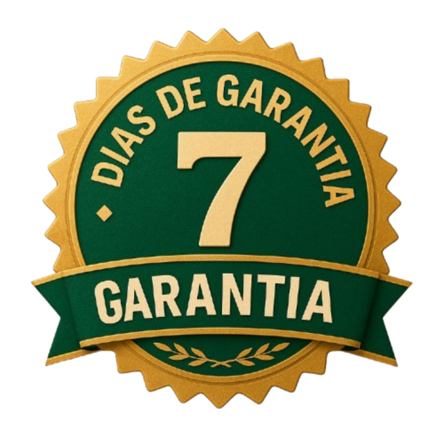 Selo de garantia de 7 dias